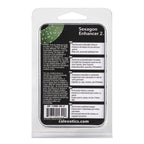 Sexagon Enhancer 2 Clear Cock Ring|Detail View|"surface detail - detail view"