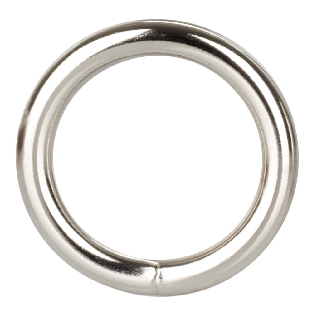 Silver Ring Penis Ring Small|Front View|"silver ring-front view"|