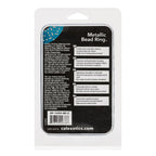 Metallic Bead Ring|Detail View|"surface detail - detail view"