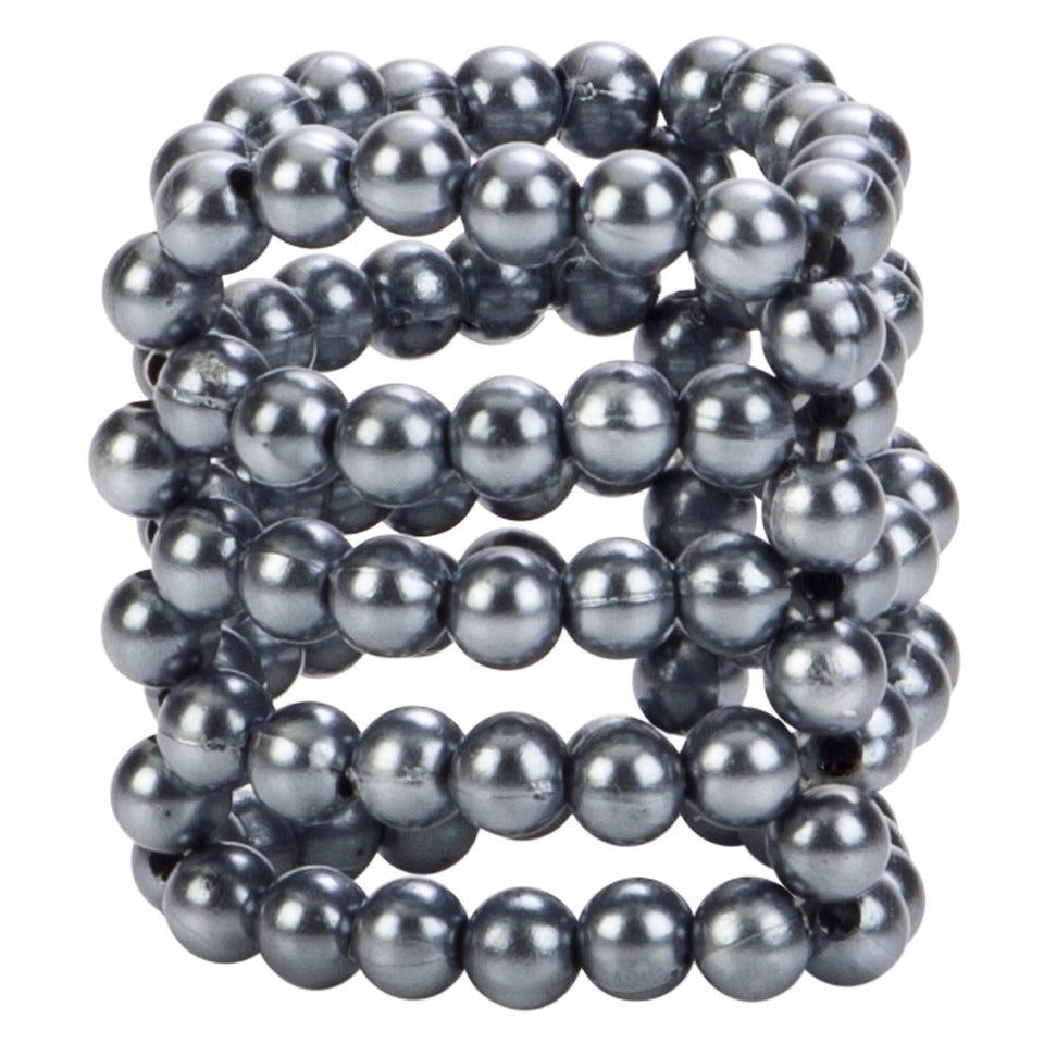 Ultimate Stroker Beads Cock Ring|Side View|"beads detail - side view"