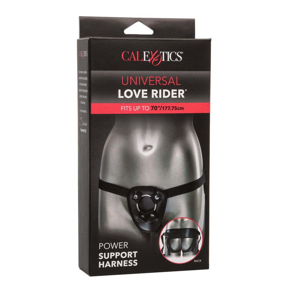 Universal Love Rider Power Adjustable Strap On Harness|Back View|"comfort design - back view"