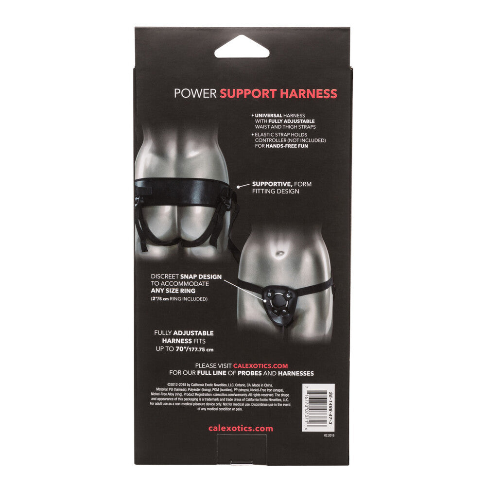 Universal Love Rider Power Adjustable Strap On Harness|Detail View|"strap detail - detail view"
