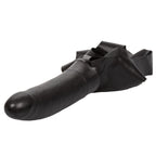 The Accommodator Face Strap On Dildo Black|Back View|"quality build - back view"