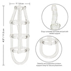 Cock Cage Enhancer|Side View|"enhancer detail - side view"