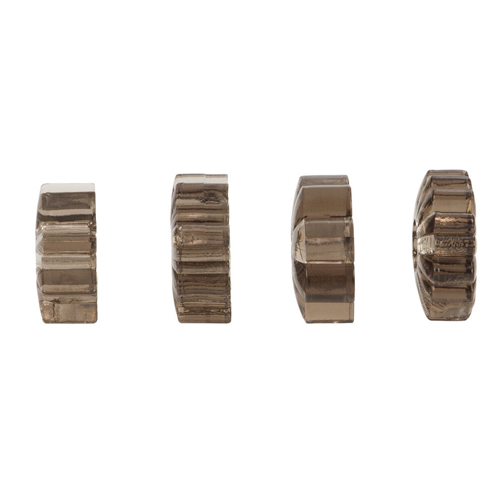 Basic Essentials 4 Rings Smoke|Back View|"quality build - back view"