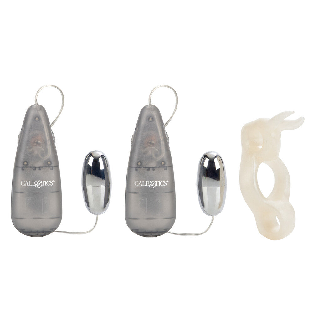 Rocking Rabbit Duo Vibrating Cock Ring|Back View|"quality build - back view"