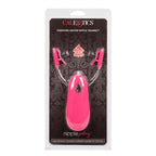 Heated Vibrating Nipple Teasers Pink|Package|"pink vibrating nipple teasers with heating function - package view"