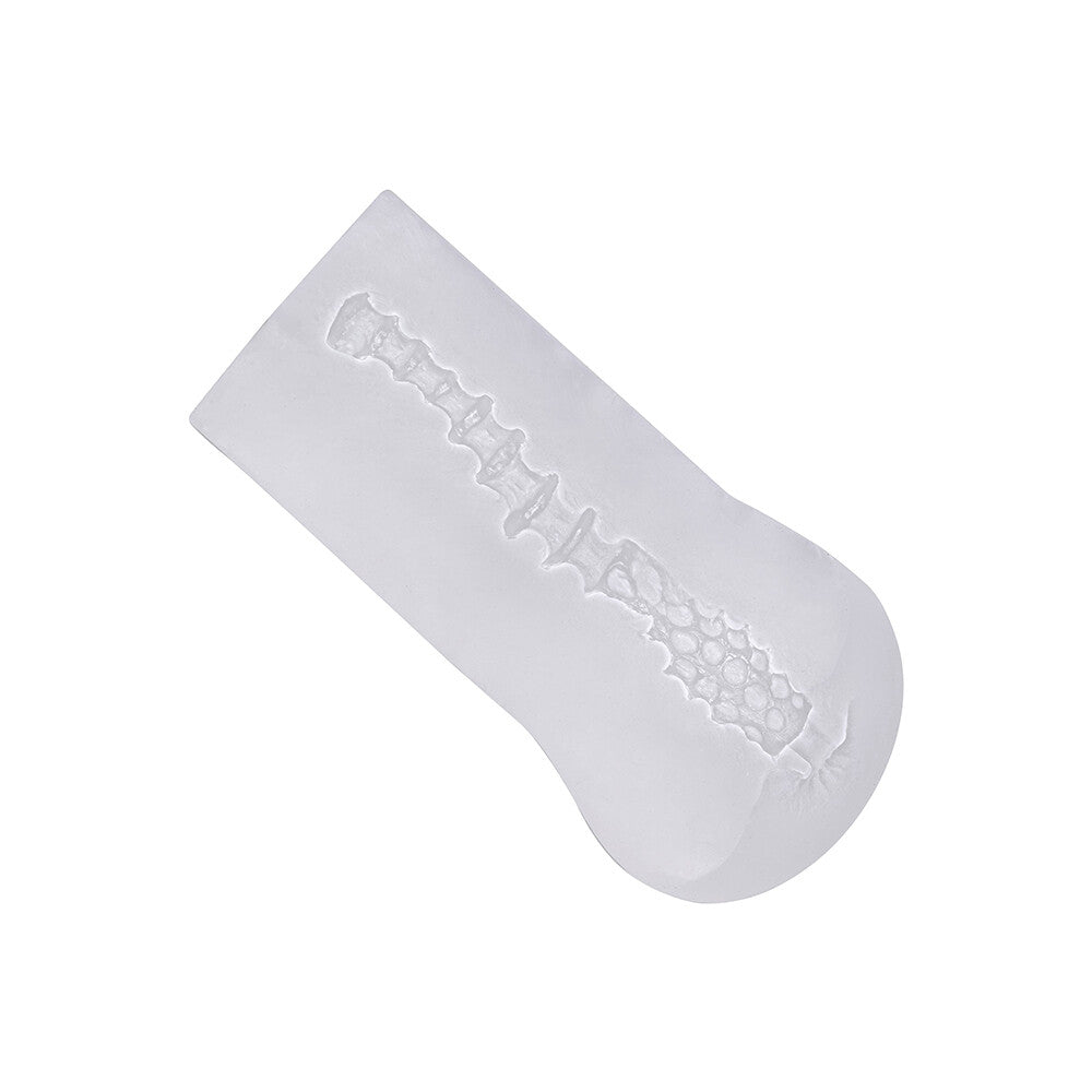 Boundless Anus Masturbator Clear|Back View|"quality build - back view"