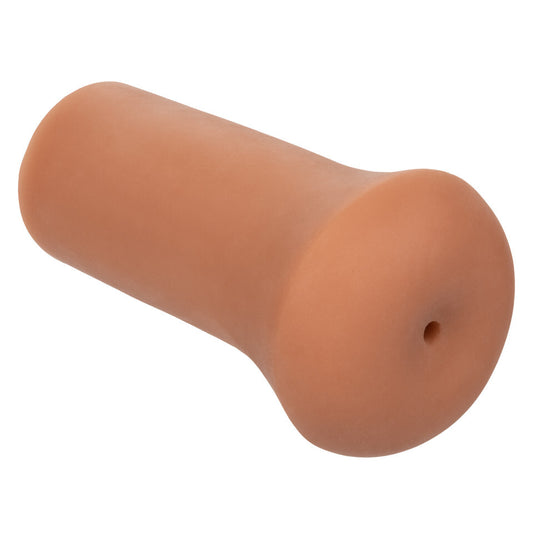 Boundless Stroker Masturbator Flesh Brown|Front View|"stroker design - front view"