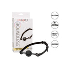 Boundless Breathable Ball Gag|Detail View|"ventilation detail ball gag-detail view adult toys direct"|