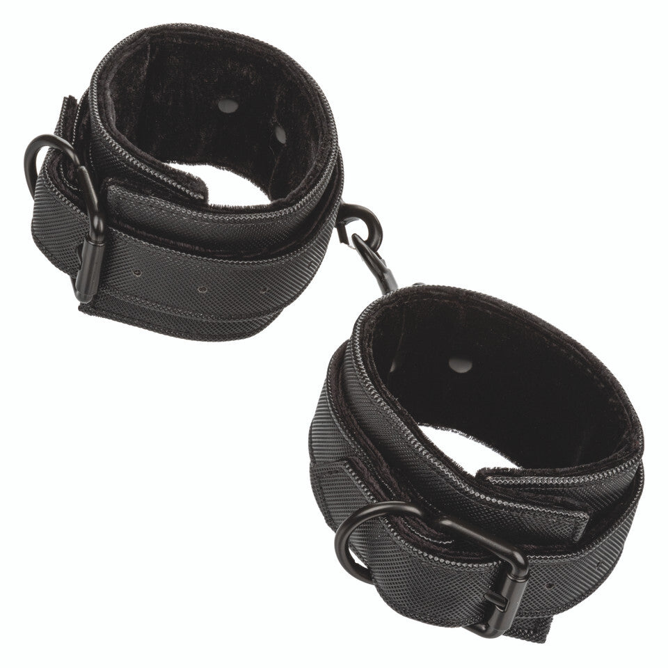 Boundless Ankle Cuffs|Front View|"premium ankle restraints system-front view adult toys direct"|