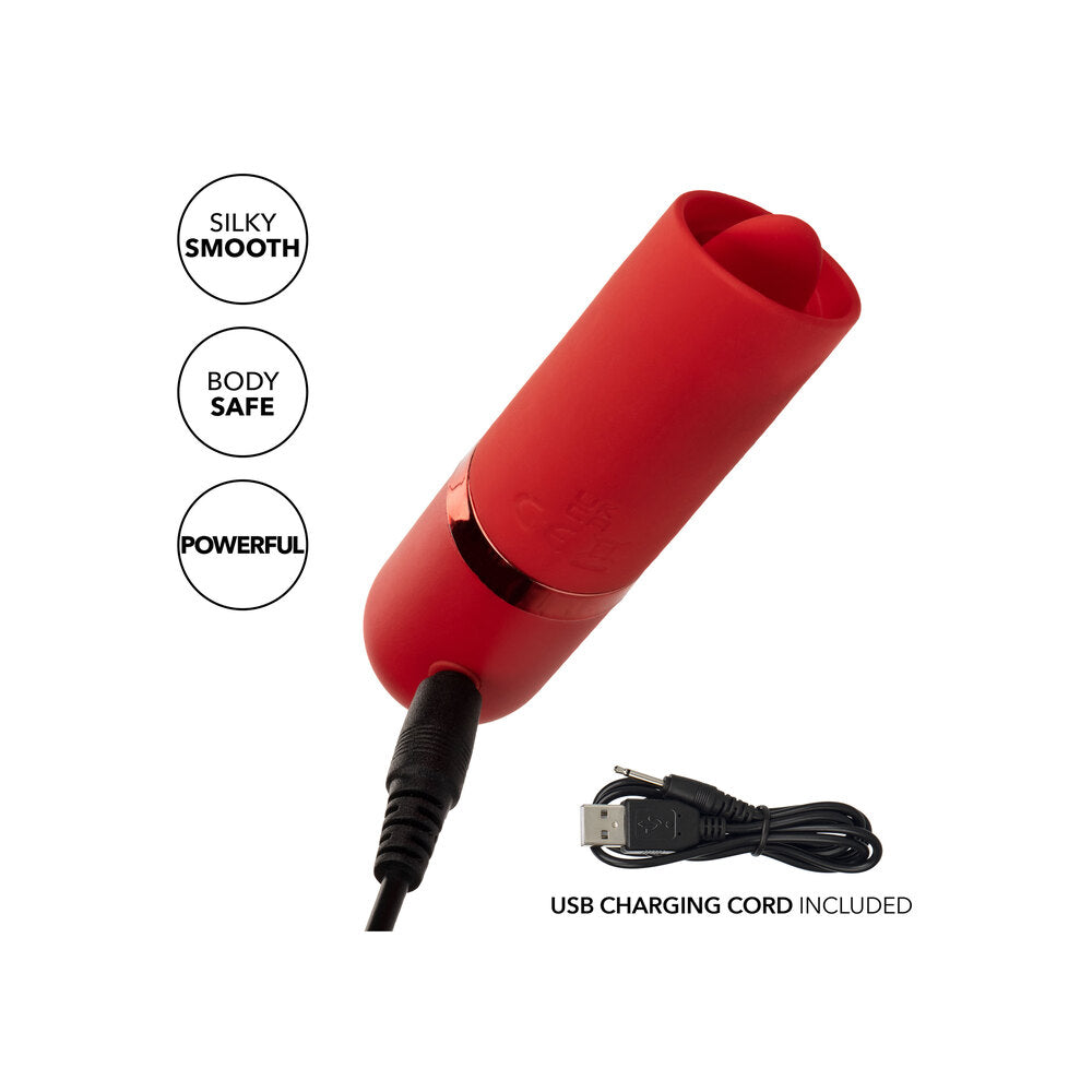 Kyst-Flicker-Mini-Massager-Flicker|Detail View|"variable speed controls waterproof-detail view"