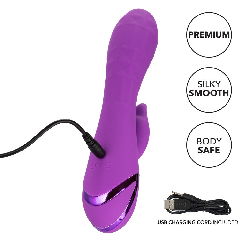 Rechargeable Valley Vamp Clit Vibrator|Detail View|"Precision stimulation tip - detail view"