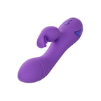 West Coast Wave Rider Vibrator and Clit Stim|Side View|"Premium pleasure device - side view"
