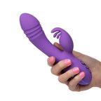 West Coast Wave Rider Vibrator and Clit Stim|Kit View|"Complete stimulation system - kit view"