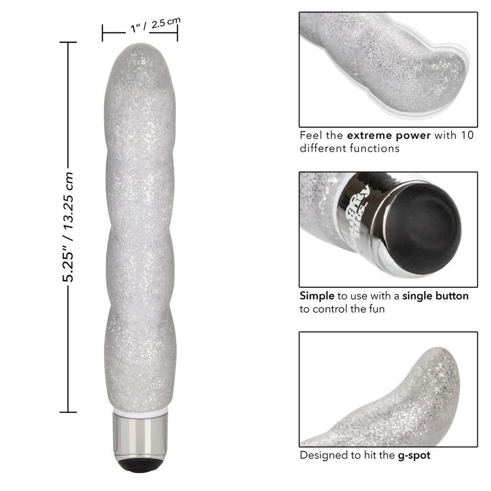 Naughty-Bits-Screwnicorn-Majestic-GSpot-Vibrator|Side View|"unique design-side view"