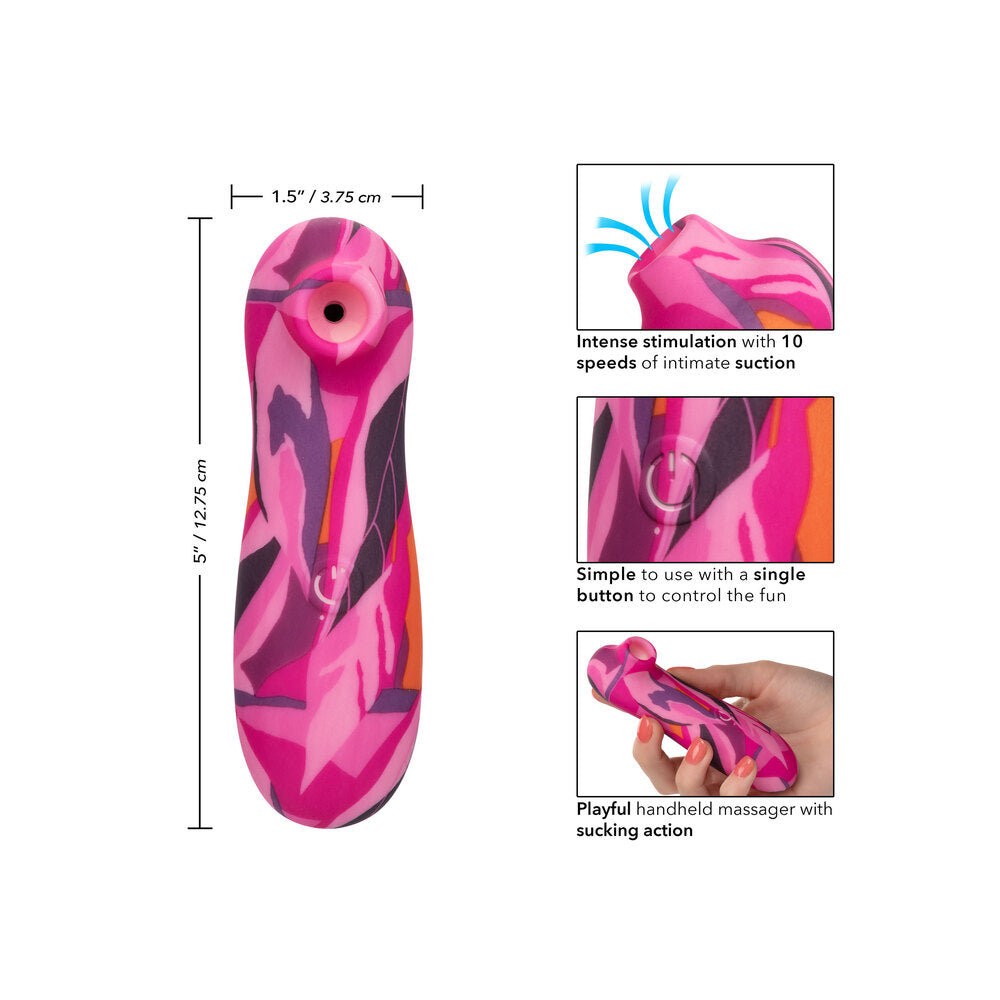 Naughty Bits Suck Buddy Playful Massager|Kit View|"Complete pleasure system - kit view"