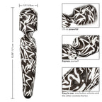 Rechargeable Waterproof Hype Massager Wand|Side|"waterproof rechargeable wand - side view"