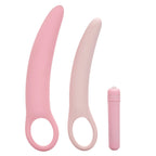 Inspire-Silicone-Vibrating-Dilator-Kit-3-Piece-Set|Front View|"vibrating dilator set-front view"