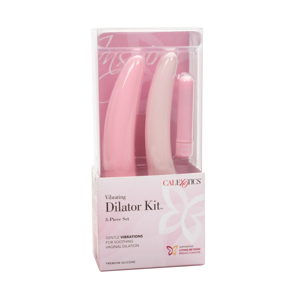 Inspire-Silicone-Vibrating-Dilator-Kit-3-Piece-Set|Kit View|"complete dilator kit-kit view"