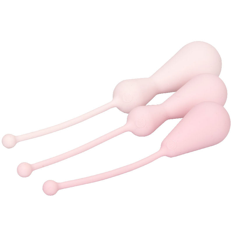 Inspire-Weighted-Silicone-Kegel-Training-Kit|Detail View|"exercise features-detail view"