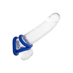 Admiral Universal Cock Ring Set Blue|Side View|"set detail - side view"