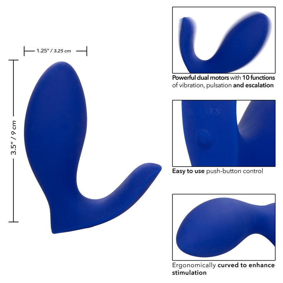 Admiral-Prostate-Rimming-Probe|Side View|"ergonomic design-side view"