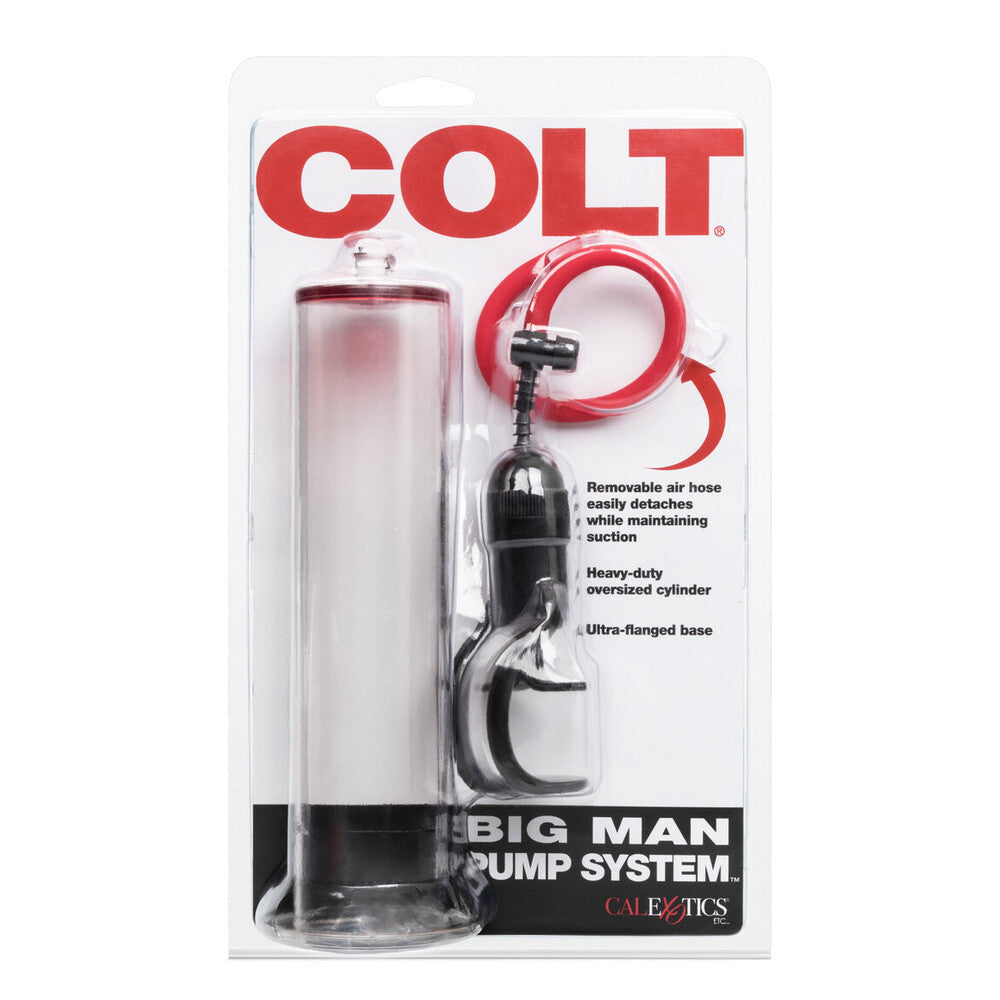 COLT Big Men Pump System|Side View|"Extra-large cylinder with reinforced pressure system - side view"