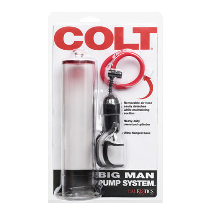 COLT Big Men Pump System|Side View|"Extra-large cylinder with reinforced pressure system - side view"
