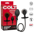 Colt-Weighted-Plumper-Inflatable-Butt-Plug|Set View|"complete plug kit-set view"