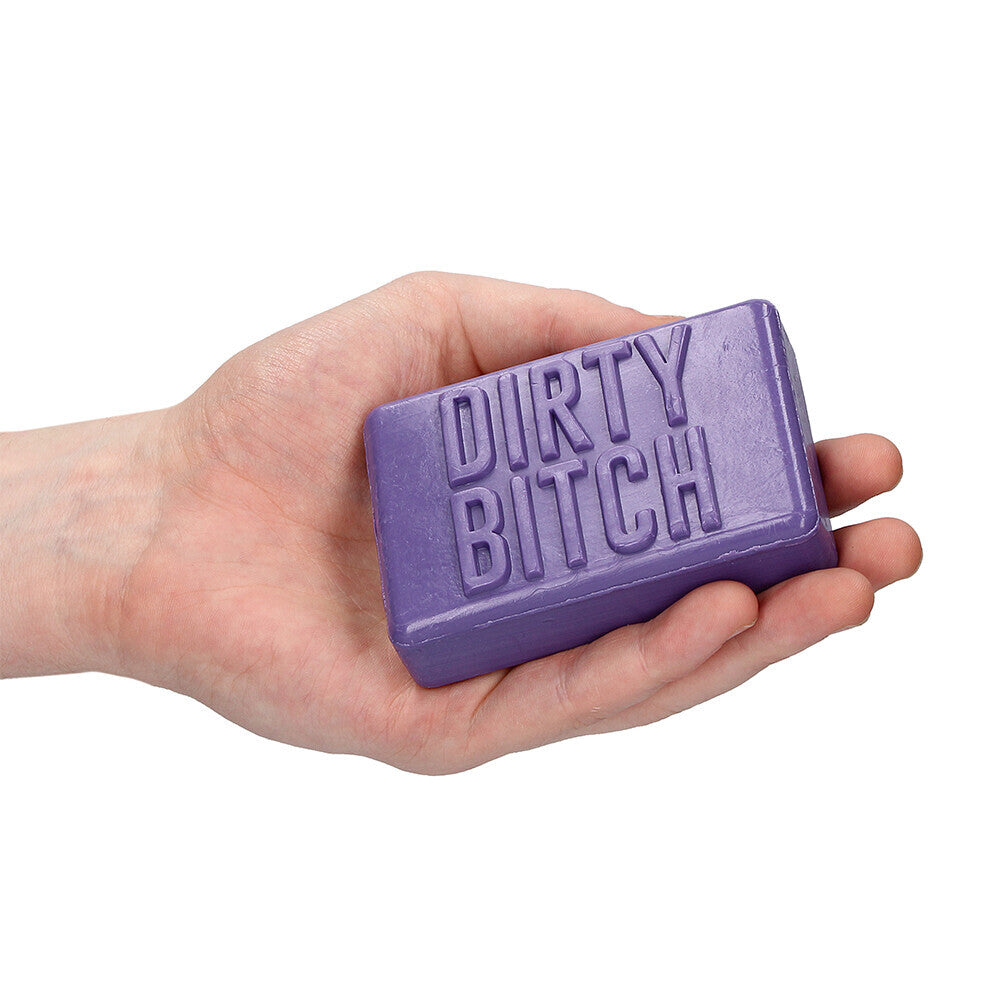 Dirty Bitch Soap Bar|Side View|"dirty soap bar - side view"