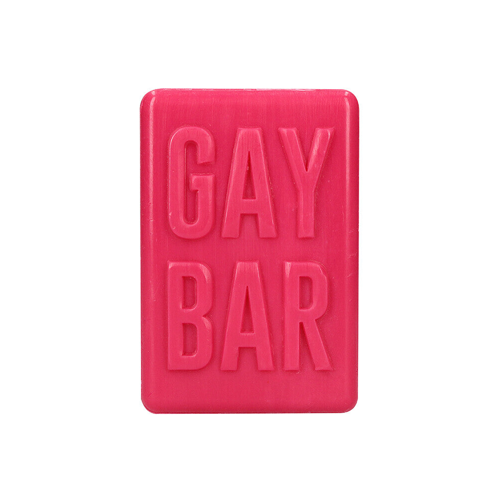 Gay Bar Soap Bar|Front View|"gay bar soap - front view"