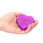 Dirty Love Lavender Scented Soap Bar|Side View|"lavender soap bar - side view"