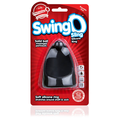 Screaming O SwingO Sling Cock Ring|Detail View|"surface detail - detail view"
