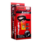 Size Matters Erection Assist Hollow Dildo Strap On|Detail View|"surface detail - detail view"