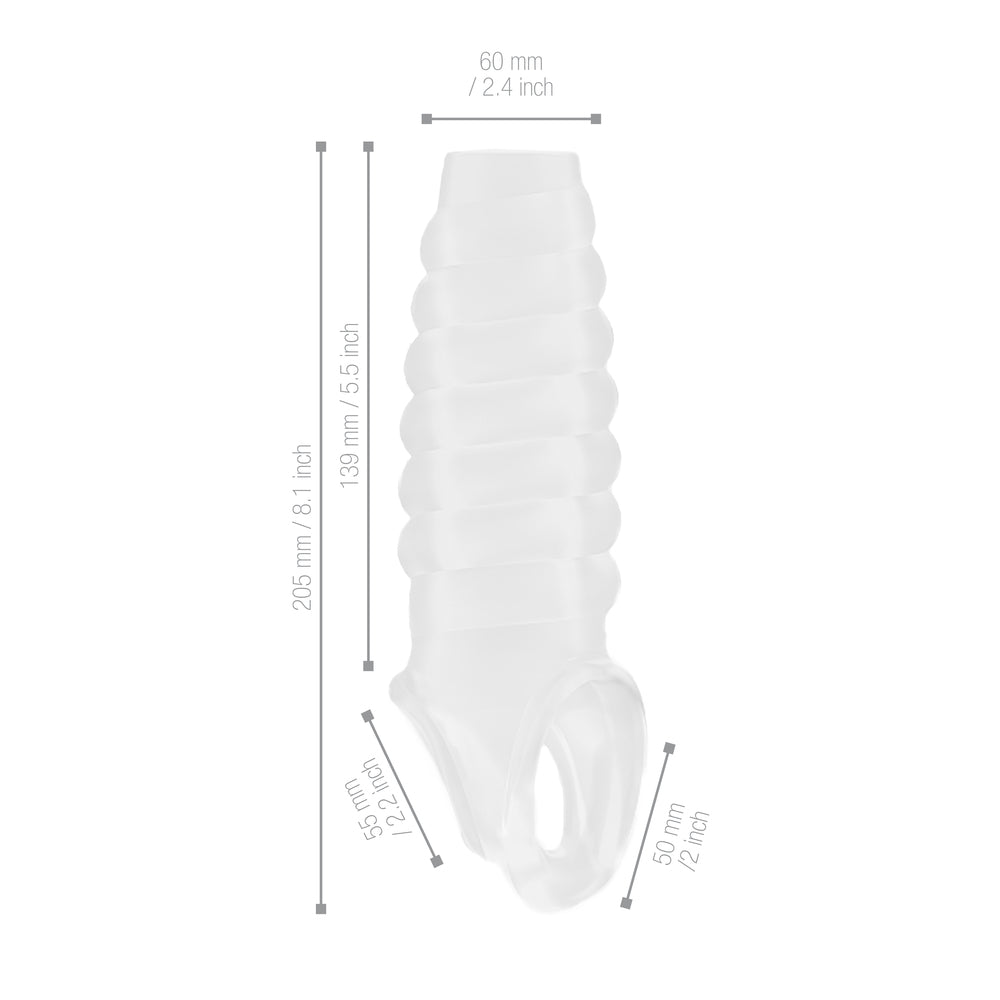 Sono No.21 Dong Sleeve Transparent|Side View|"transparent detail - side view"