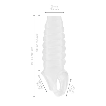 Sono No.21 Dong Sleeve Transparent|Side View|"transparent detail - side view"