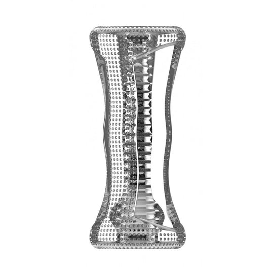Sono No.23 Stroker Transparent Male Masturbator|Front View|"sono design - front view"