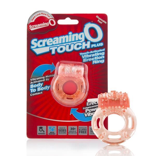 Screaming O Touch Plus Vibrating Cock Ring|Back View|"quality build - back view"