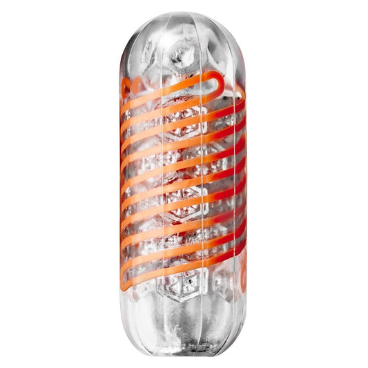 Tenga 02 Hexa Spinner Masturbator|Front View|"hexa design - front view"
