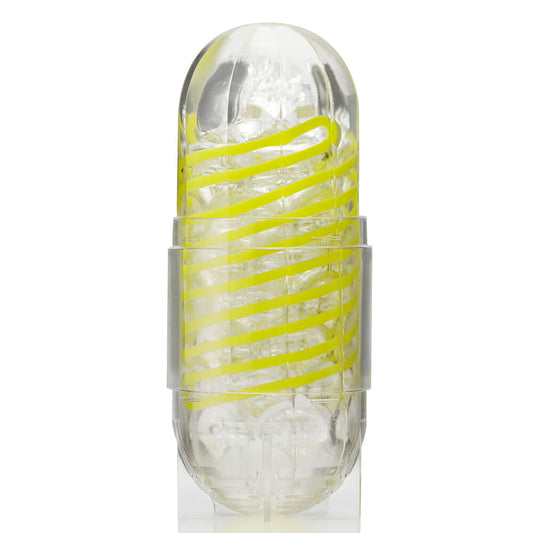 Tenga 03 Shell Spinner Masturbator|Front View|"shell design - front view"