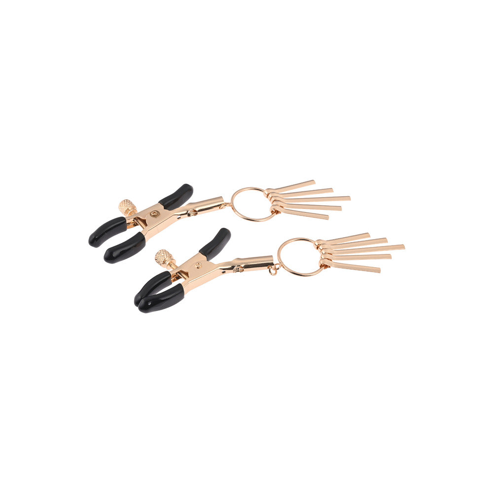 Sex and Mischief Verge Nipple Clamps|Detail View|"verge features-detail view"|