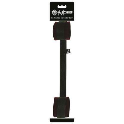 Sex and Mischief Enchanted Spreader Bar|Side View|"spreader attachment detail-side view adult toys direct"|