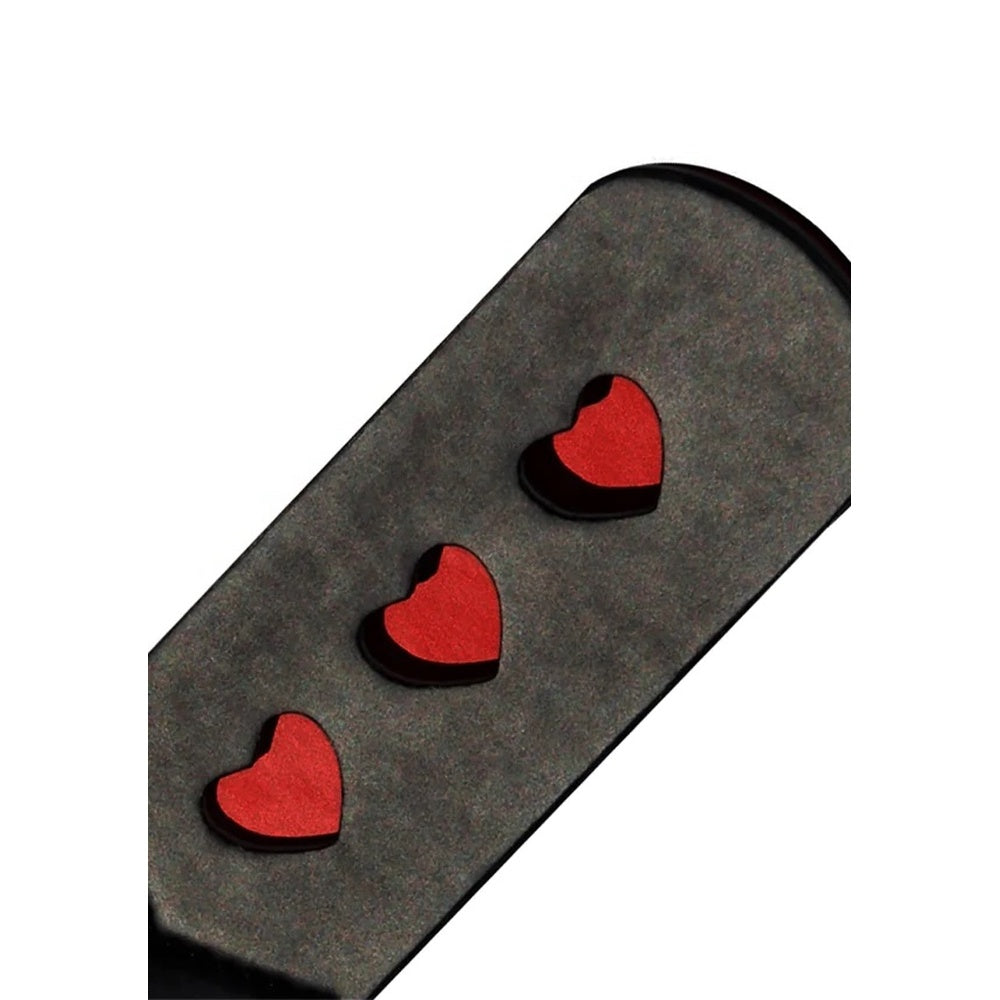 Sex And Mischief Heart Paddle|Back View|"handle detail-back view adult toys direct"|