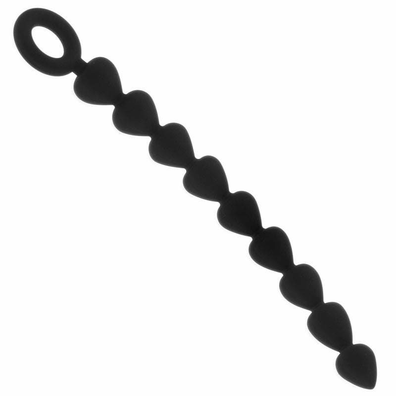 Sex And Mischief Silicone Anal Beads|Front View|"silicone pleasure beads-front view"|