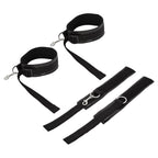 SportSheets Thigh And Wrist Cuff Set|Front View|"thigh wrist restraint combo-front view adult toys direct"|