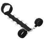SportSheets Neck And Wrist Restraints|Front View|"neck wrist restraint combo-front view adult toys direct"|