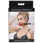 Sportsheets Saffron Soft Bit Gag|Set View|"complete set-set view"|