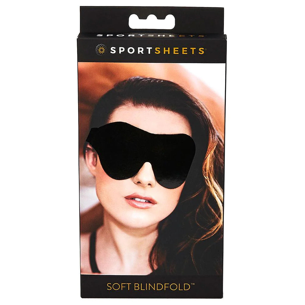 SportSheets Soft Blindfold|Back View|"strap system-back view adult toys direct"|