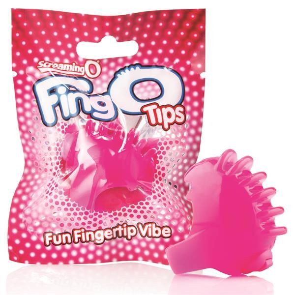 Screaming O FingO Tips Fingertip Vibe | Package | "complete fingertip kit - package view"